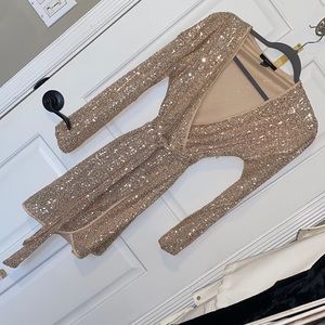 sequin dress